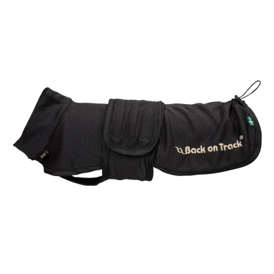 Abbildung von Back on Track Hundejacke Buddy Mesh Jet Black 33cm