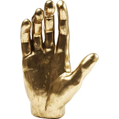 Abbildung von Kare Design Deko Objekt Mano, Gold, Hand, Hand Skulptur, 35x23x12 cm (H/B/T)