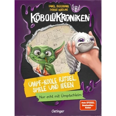 Abbildung von KoboldKroniken. Ümpf koole Rätsel, Spiele und Ideen: Nur echt mit Schleim. Das zweite Beschäftigungsbuch coolen Stickern noch mehr ... aus der Koboldwelt für Kinder ab 9 Jahren