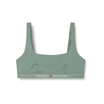 Abbildung von Tommy Hilfiger Original Bralette Bikinitop, Damen, Größe: XS, Stonewash green