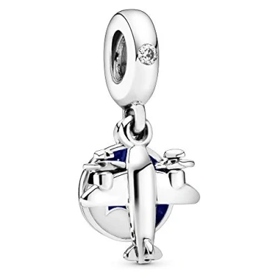 Abbildung von PANDORA Charm Anhänger Flugzeug &quot;Propellerflugzeug&quot; 798027CZ