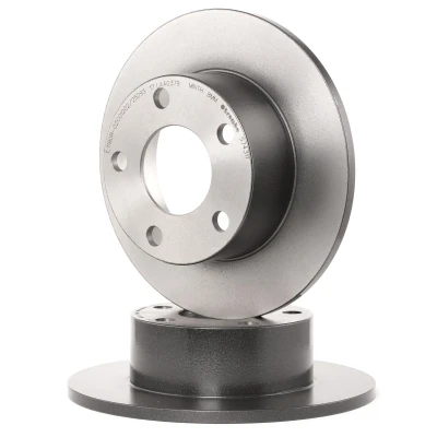 Abbildung von BREMBO COATED DISC LINE 08.5743.11 Bremsscheibe 245 10 5 voll beschichtet AUDI: A6 C5 Saloon, C4 Avant, 100 VOLKSWAGEN: Passat B5 Estate