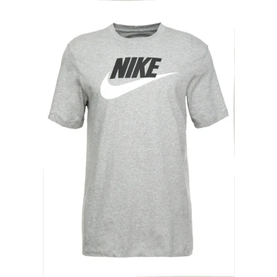 Abbildung von Nike Sportswear TEE ICON Futura Tshirt print, Herren, Größe: Medium, Dark grey heather/black/white