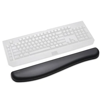 Abbildung von Kensington K52798WW ErgoSoft Handgelenkauflage (für mechanische und Gaming Tastaturen, 463 x 79 25 mm) schwarz