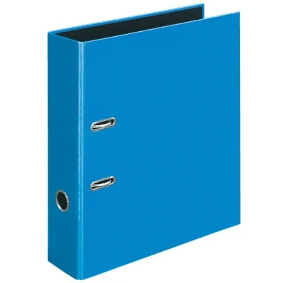 Abbildung von VELOFLEX 4142351 Briefordner Velocolor, Ringordner, Ordner, DIN A4, 2 Ring Mechanik, 285 x 318 75 mm, blau