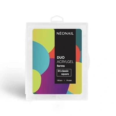 Abbildung von NEONAIL Duo Acrylgel Tips Dual Nail Set 120 Stück Nageltips Poly UV Gel Falsche Nägel 10 Größen zur Auswahl für Nagelverlängerungen