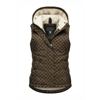 Abbildung von Ragwear Hesty Weste, Damen, Größe: XS, Brown