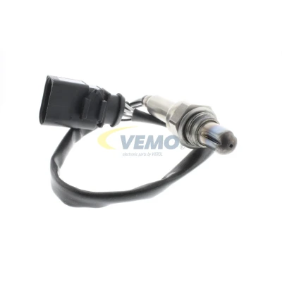 Abbildung von VEMO V10 76 0010 Lambdasonde Original Qualität nach Katalysator M18 x 1,5 Diagnosesonde, Gewinde vorgefettet schwarz 4 D Form