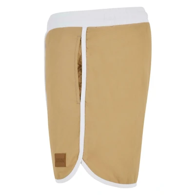 Abbildung von Urban Classics Retro Badeshorts, Herren, Größe: 4XL, White unionbeige