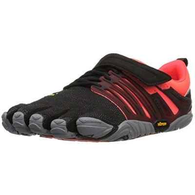 Abbildung von Vibram FiveFingers 17W6604 V TRAIN, Fitnessschuhe Damen, Schwarz (Black/Coral/Grey), 37 EU
