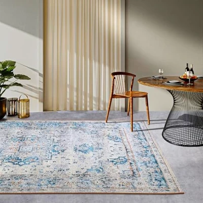 Abbildung von Villeroy &amp; Boch Outdoorteppich »Rene«, rechteckig, 3 mm Höhe, Outdoor, Flachgewebe, wetterfest, Balkon, Garten, Klassisch, Terrasse