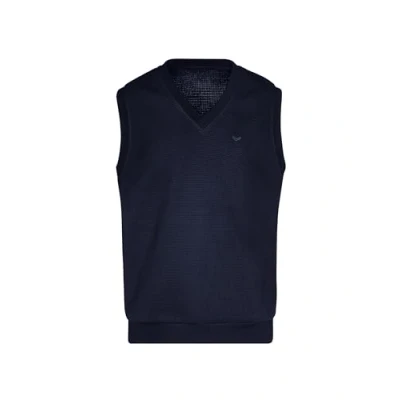 Abbildung von TRIGEMA Herren 619401 Pullunder, Navy, L EU