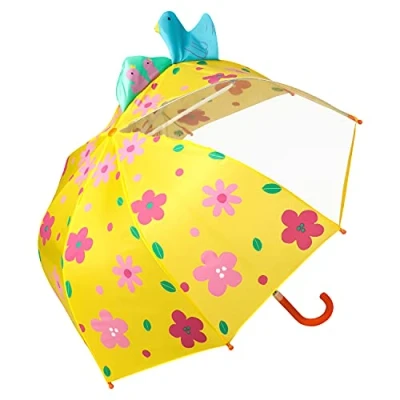 Abbildung von VON LILIENFELD Regenschirm Kinderschirm Blumenwiese Kiddies Kind Junge Mädchen geblümt bis ca. 8 Jahre