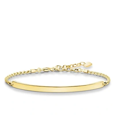 Abbildung von Thomas Sabo Damen Armband Love Bridge Silber vergoldet 21 cm LBA0008 413 12 L21v