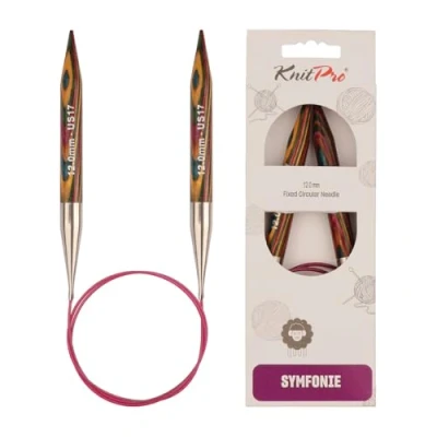 Abbildung von KnitPro Symfonie Wood Rundstricknadel 12,0 mm 100 cm