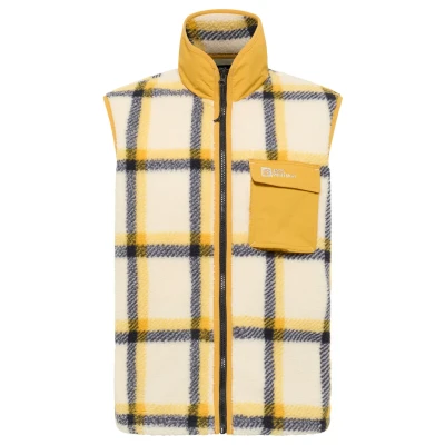 Abbildung von Jack Wolfskin Felslicht Check M Weste, Herren, Größe: Large, Panna cotta