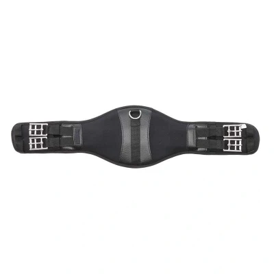 Abbildung von Kavalkade Sattelgurt MF Dressage mit Gummizug Schwarz 85cm