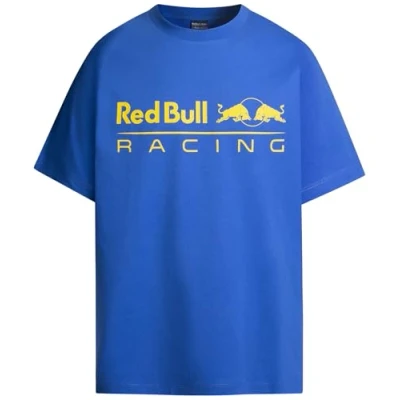 Abbildung von Red Bull Racing x Pepe Jeans LOGO TEE Tshirt print, Herren, Größe: Small, Electric blue