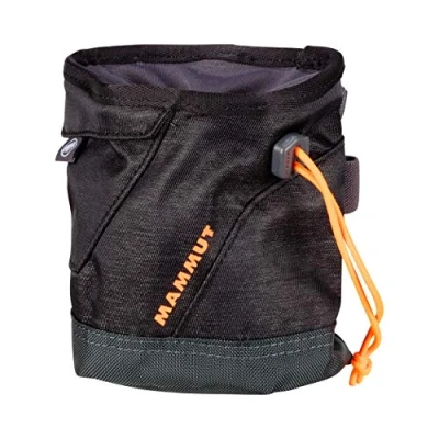Abbildung von Mammut Unisex Chalk Bag, one Size, Schwarz, Magnesia Tasche, Kletter Zubehör