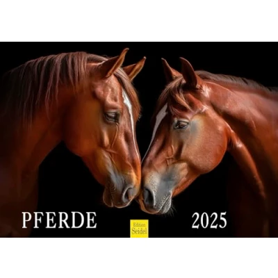 Abbildung von Edition Seidel Premium Kalender Pferde 2025 Format DIN A3 Wandkalender Pferdekalender Tiere Fohlen Stute Hengst Pony