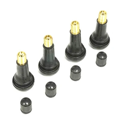 Abbildung von 4X Stück Snap In Gummiventile Ventile TR 413 Reifenventile Felgenventile 43mm