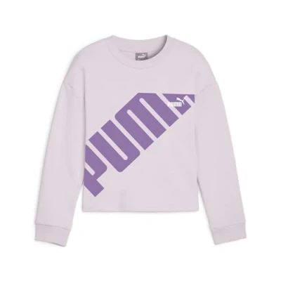 Abbildung von Puma Power Sweatshirt für Kinder, Größe: 164, Grape mist