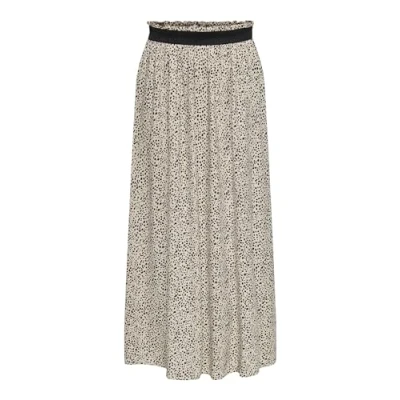 Abbildung von ONLY Venedig AOP LIFE WVN NOOS Alinienrock, Damen, Größe: XL, Silver mink
