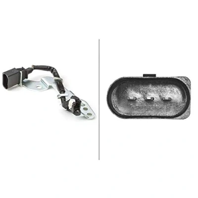 Abbildung von HELLA 6PU 009 121 561 Sensor, Nockenwellenposition Hallsensor VOLKSWAGEN: Transporter 5, Golf 4, Sharan I, AUDI: A3 Hatchback, A4 B5 Avant