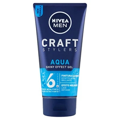 Abbildung von NIVEA Gel Aqua Rohr 6 Mega Starke 150 Ml. Haargel