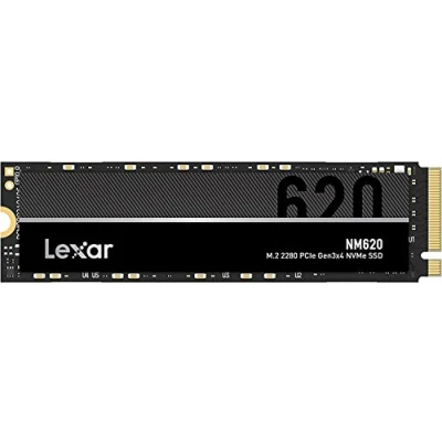 Abbildung von Lexar NM620 SSD 512GB, M.2 2280 PCIe Gen3x4 NVMe 1.4 Interne SSD, Bis zu 3500MB/s Lesen, 2400MB/s Schreiben, 3D NAND Flash Solid State Laufwerk für PC Enthusiasten und Gamer (LNM620X512G RNNNG)
