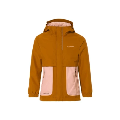Abbildung von Vaude Unisex Kinder Kids Campfire 3in1 Jacket Girls, Silt Brown/rose, 122 128 EU