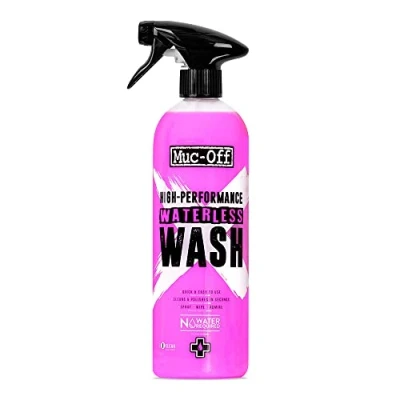 Abbildung von Muc Off Waterless Wash Fahrradreiniger 750 ml Hochwirksames Fahrrad Reinigungsspray Ohne Abspülen, Reinigt und Poliert Bike Cleaner Geeignet für alle Fahrradtypen