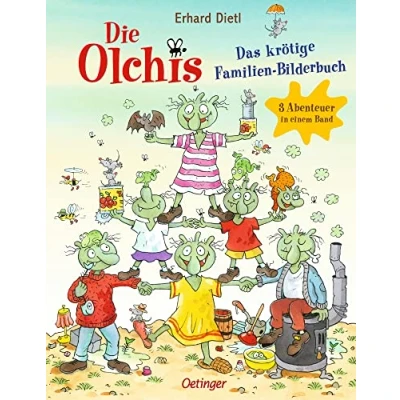 Abbildung von Die Olchis. Das krötige Familien Bilderbuch: 3 Abenteuer in einem Band. beliebtesten Bilderbücher der Olchis für Kinder ab 4 Jahren