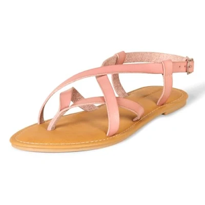 Abbildung von Amazon Essentials Damen Freizeitsandale mit Riemchen, Staubrosé, 39 EU