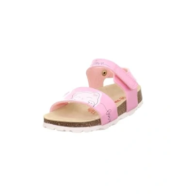 Abbildung von Superfit Mädchen Fussbettpantoffel Sandale, Rosa 5500, 36 EU