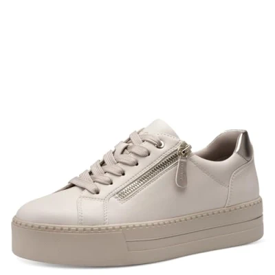 Abbildung von Jana Sneaker low, Damen, Größe: 39, Ivory Schuhe