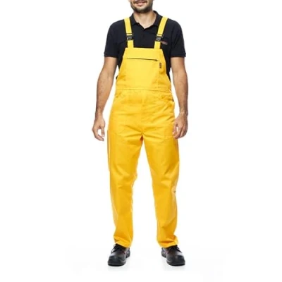 Abbildung von ProWear Arbeitslatzhose Herren Arbeitshose Latzhose, Gelb, Gr. S