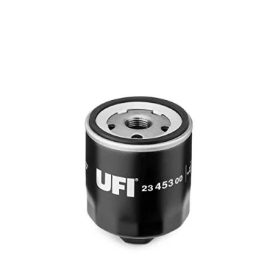 Abbildung von UFI 23.453.00 Ölfilter 3/4 16 UNF mit einem Rücklaufsperrventil Anschraubfilter VOLKSWAGEN: Polo V Hatchback, Golf 6, 5, SKODA: Octavia 2 Combi