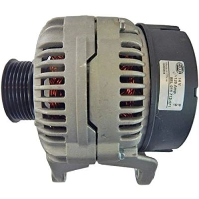 Abbildung von HELLA 8EL 011 712 171 Lichtmaschine 14V 120A AUDI: A4 B5 Avant, A6 C5 Saloon, A8 D2, VOLKSWAGEN: Passat Estate