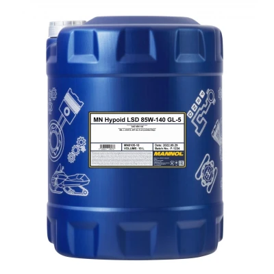 Abbildung von MANNOL HYPOID LSD MN8105 10 Getriebeöl 85W 140 10l mineralölhaltig