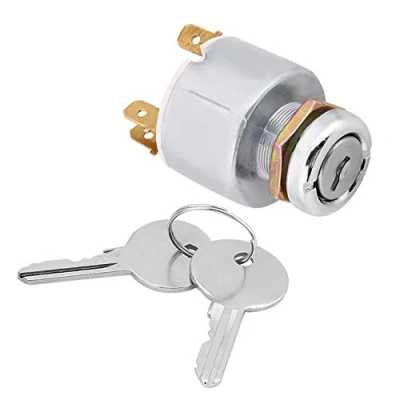 Abbildung von zündschloss,Engine Start Button,12V Zündschalter,Universal Auto 4 Position Ein Aus Zündschalter Zündschloss Steuere Mit 2 Schlüsseln Motorstartschalter Für Autos Motorräder Boote S501