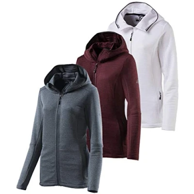 Abbildung von McKINLEY Damen Aami Fleecejacke, Mélang/White, 42