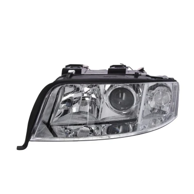 Abbildung von VAN WEZEL 0317961 Scheinwerfer links H7/H7 glasklar für Rechtsverkehr ohne Stellmotor LWR PX26d AUDI: A6 C5 Avant, Saloon