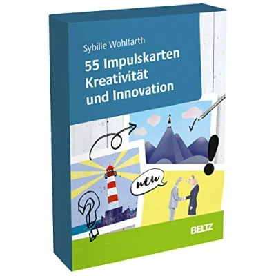 Abbildung von 55 Impulskarten Kreativität und Innovation: Mit 28 seitigem Booklet (Coachingkarten)