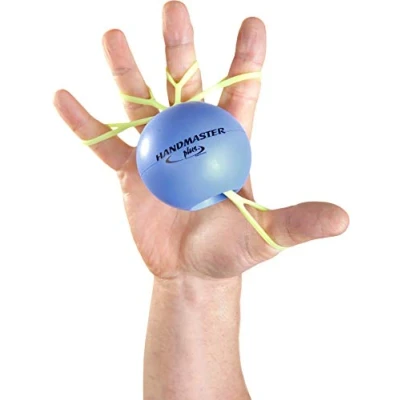 Abbildung von Sport Tec Handmaster Plus Handtrainer Fingertrainer Unterarmtrainer, leicht, BLAU