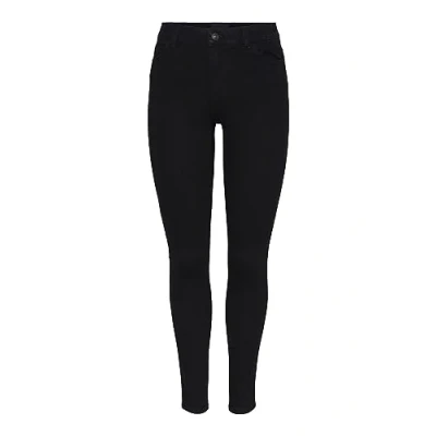 Abbildung von Pieces Jeans Skinny Fit, Damen, Größe: Lx32, Black denim
