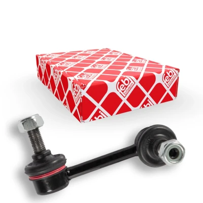 Abbildung von febi BILSTEIN 29527 Koppelstange Hinterachse links 85 M10 x 1,25 Plus mit selbstsichernder Mutter Stahl HONDA: CR V 3