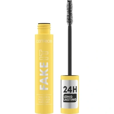 Abbildung von Catrice FAKE IT Volume &amp; False Lash Mascara, Nr. 010, Schwarz, schwunggebend, Falsche Wimpern Effekt, vegan, ohne Mikroplastikpartikel, Nanopartikel frei, Parfüm, 1er Pack (11ml)