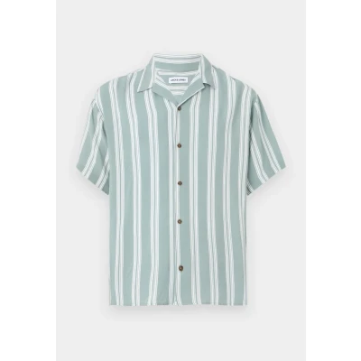 Abbildung von Jack &amp; Jones Jjejeff Resort Shirt Hemd, Herren, Größe: Large, Iceberg green