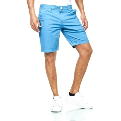 Abbildung von Smith &amp; Solo Chino Shorts Kurz, Kurze Hosen Herren Baumwolle, Bermuda Hose Sommer, Laufshorts Männer Trainingshose (Blau, XXL)